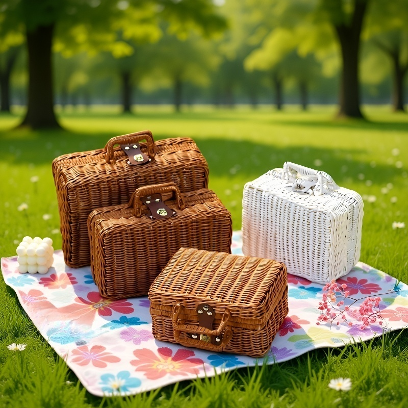 수제 모조 라탄 기념품