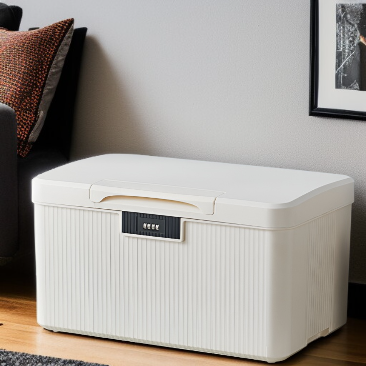 비밀번호 입력 방식 수납함 클로즈업