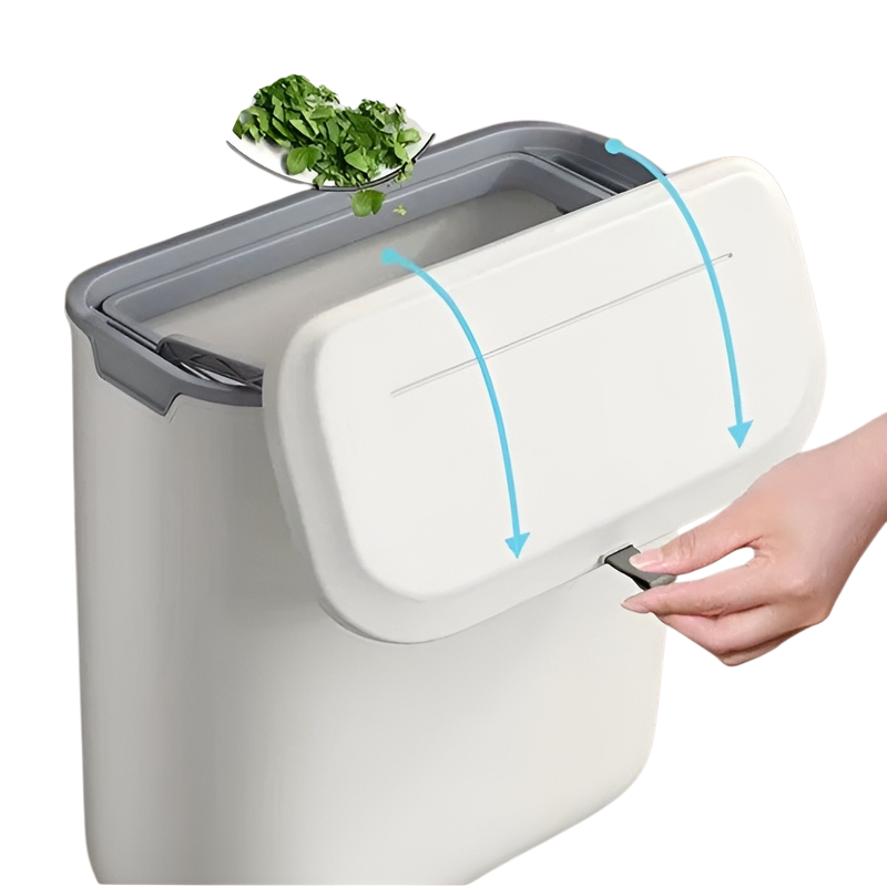 벽걸이형 주방 휴지통 고급형 + 비닐봉투 증정