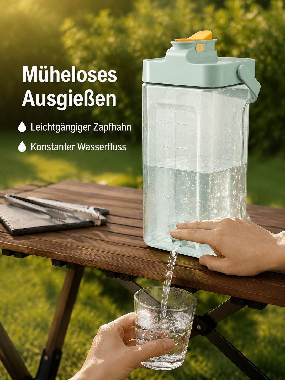  Multifunktions-Kaltwasserkocher mit großer Kapazität für den Außenbereich