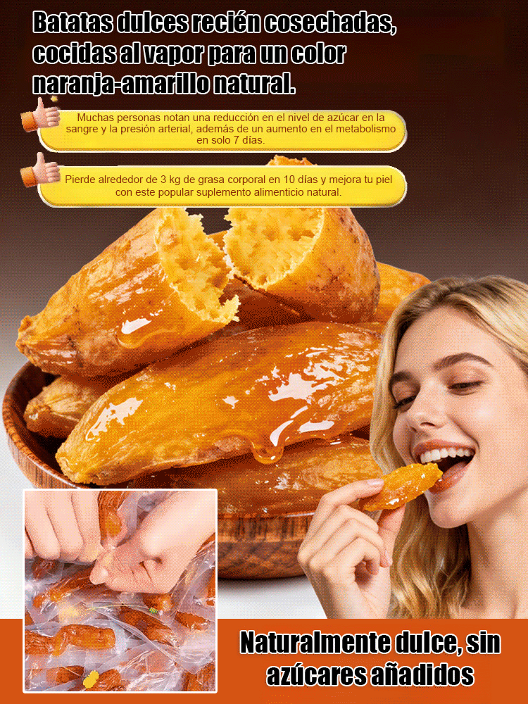 【Recién horneadas al vapor】Chips de boniato al vapor sin azúcar