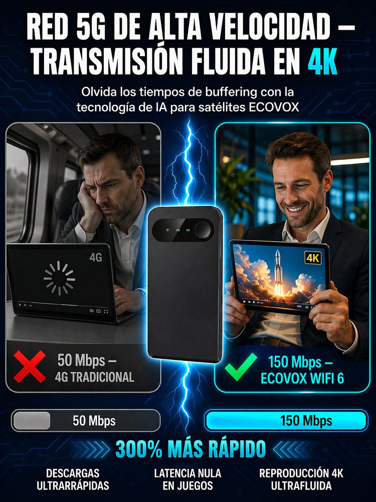 Internet portátil de alta velocidad