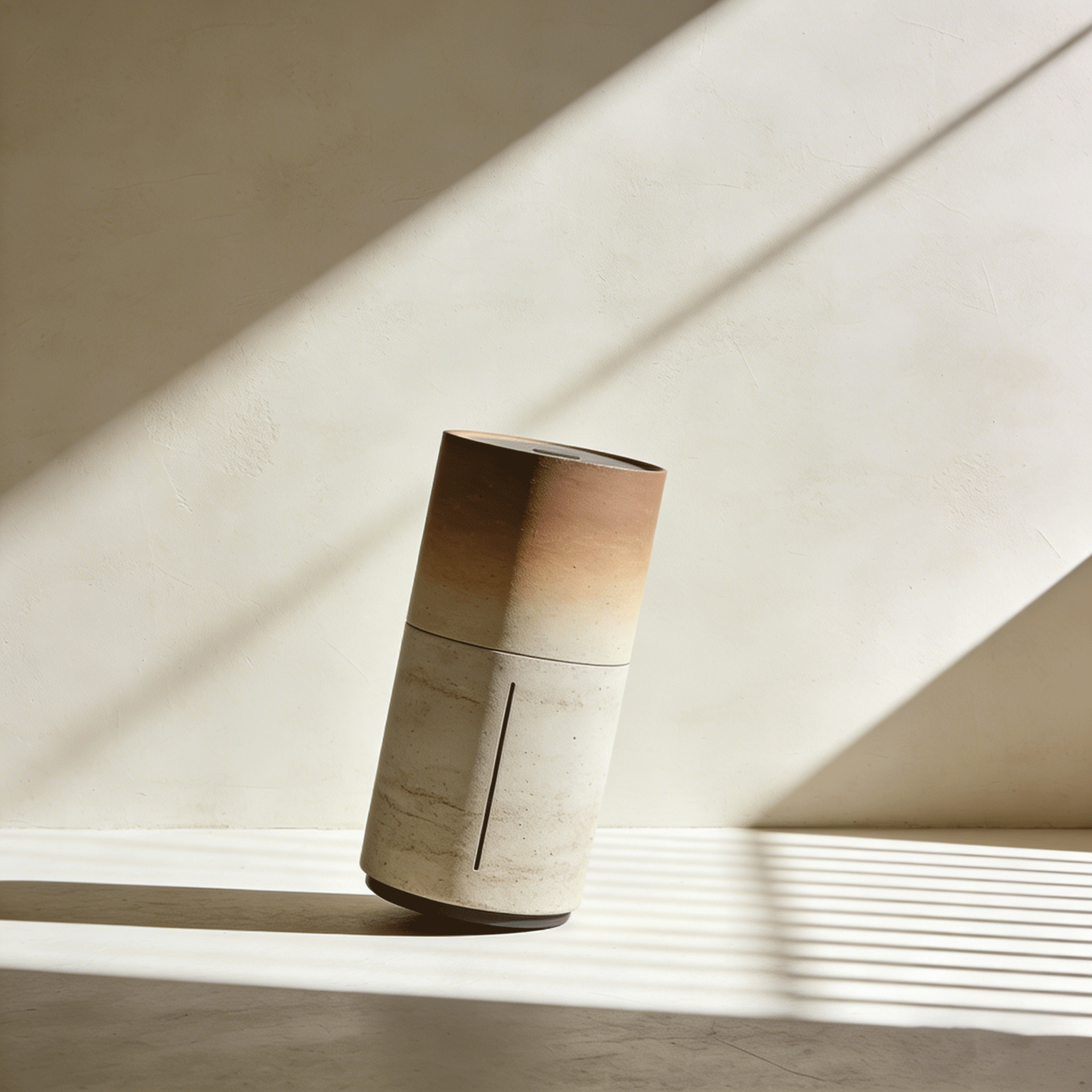 ミニ静音空気加湿器の正面画像