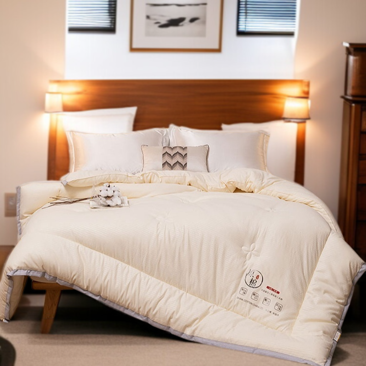 유아용 쭈리 소이불 항균 보온과 도톰한 겨울 피부 친화적인 순면 이불 봄가을 면 콩이불