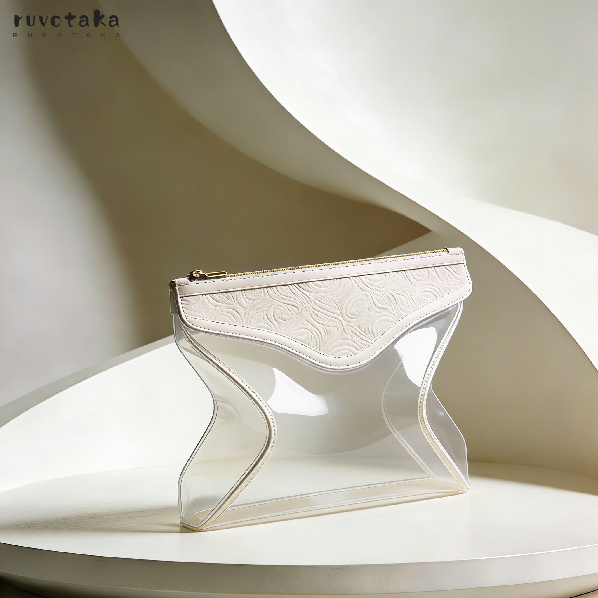 ถุงเอกสารแบบซิปสีใสสำหรับใส่เอกสาร