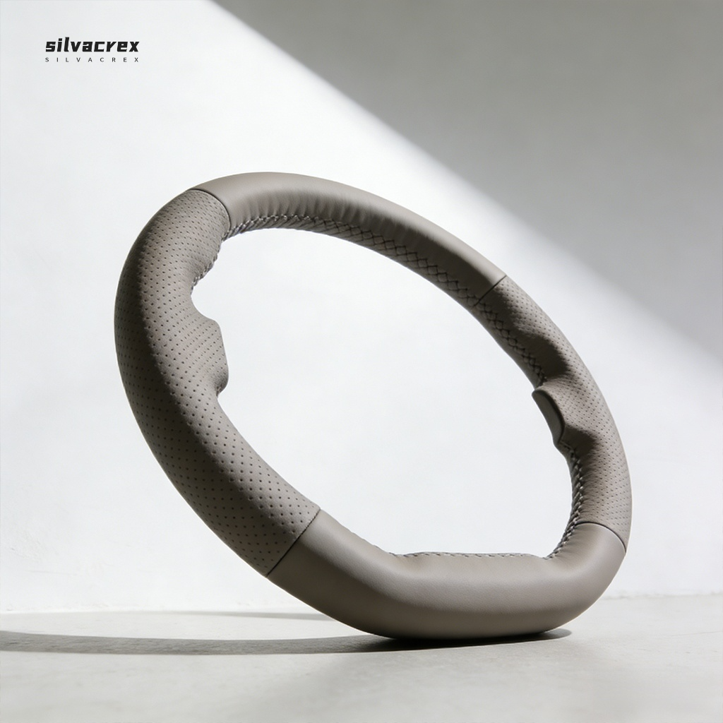 高品質汽車方向盤套組合3個展示圖