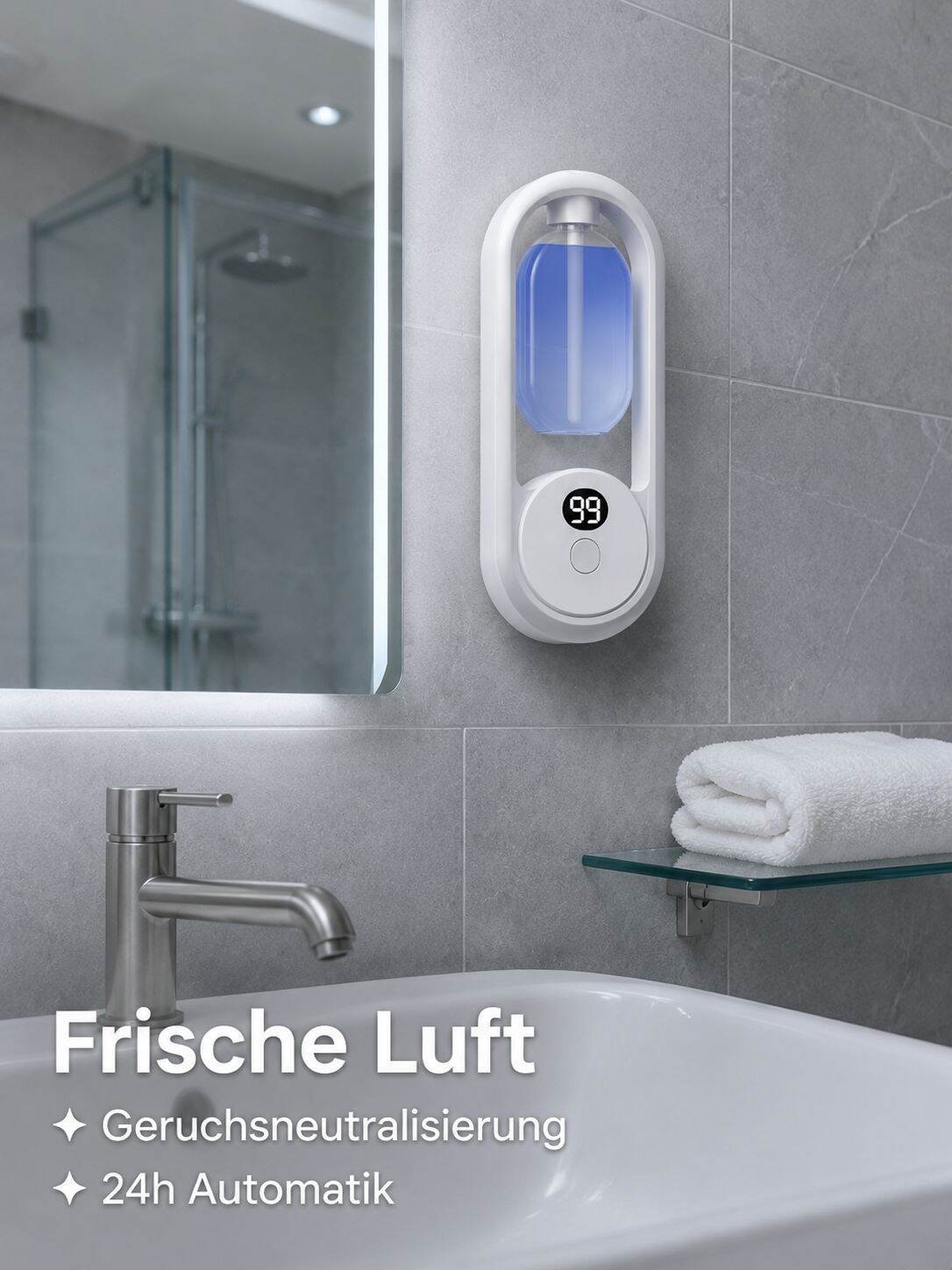 Hotel Duftspender, Automatischer Lufterfrischer, Geruchsentferner, Langanhaltender Raumduft