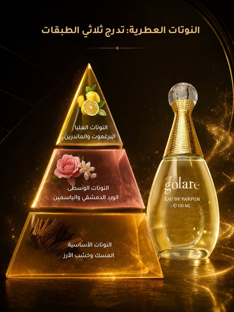 عطر "الذات الحقيقية" بعبير الزهور المنعشة، يدوم طويلاً
