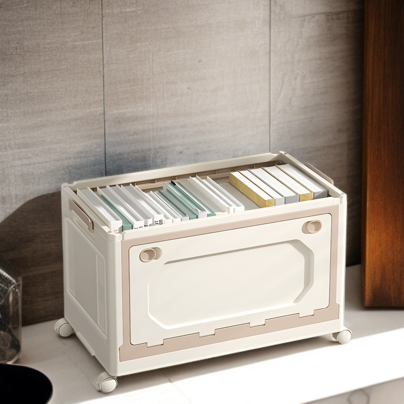 Große vielseitige Aufbewahrungsbox mit Rollen für den Haushalt