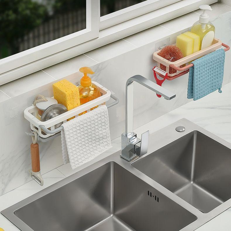  주방 필수템! 타공 없이 설치하는 스마트 벽걸이 선반