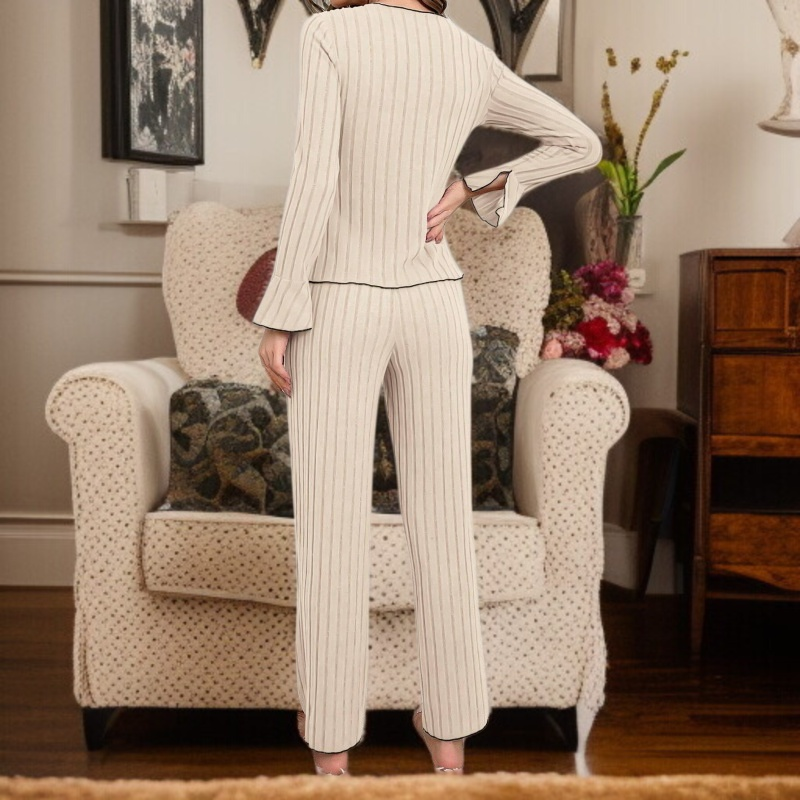 レディース秋冬パジャマ部屋着セット