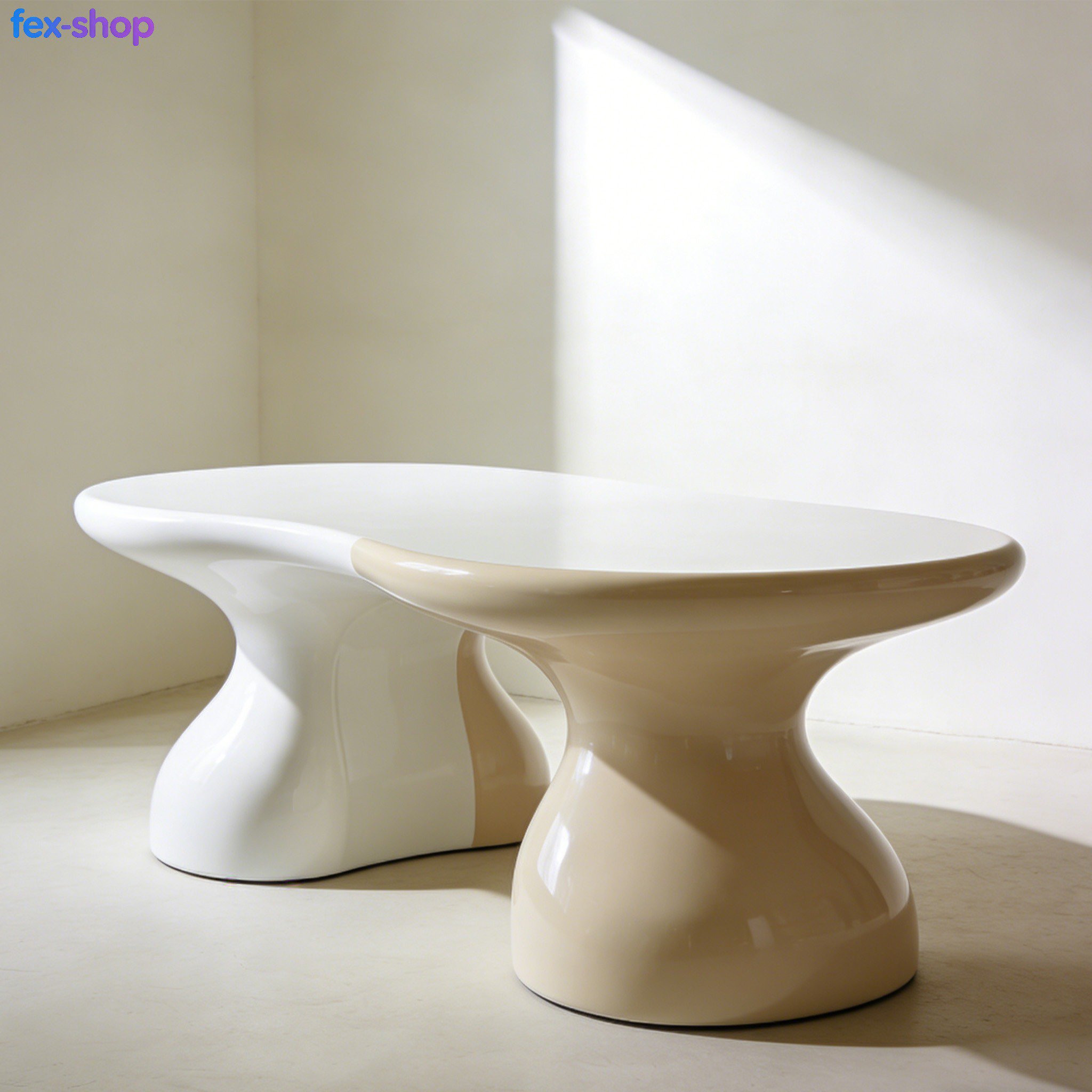 미니멀리즘 모던 식탁 전체 모습