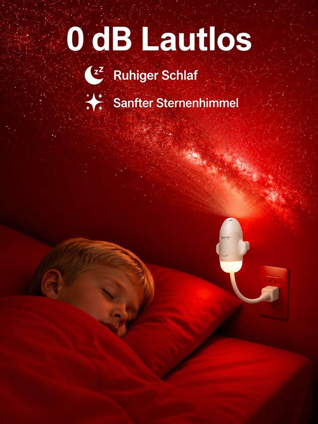 Sternenhimmel Projektionslampe USB Mini Beamer