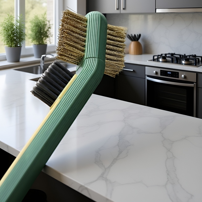 Konyhai tisztítókefe ergonomikus markolattal