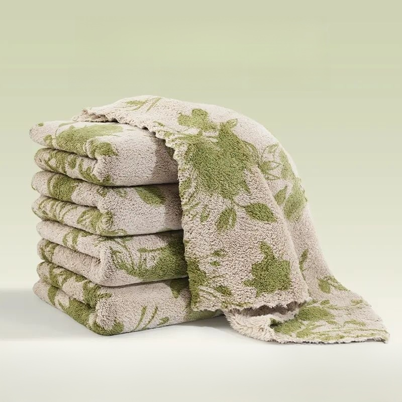 コーラルフリース生地