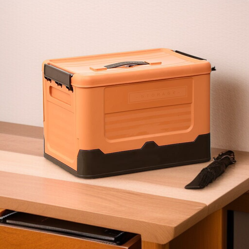 Outdoor Tableware Storage Box Foldable Large Capacity Organizer