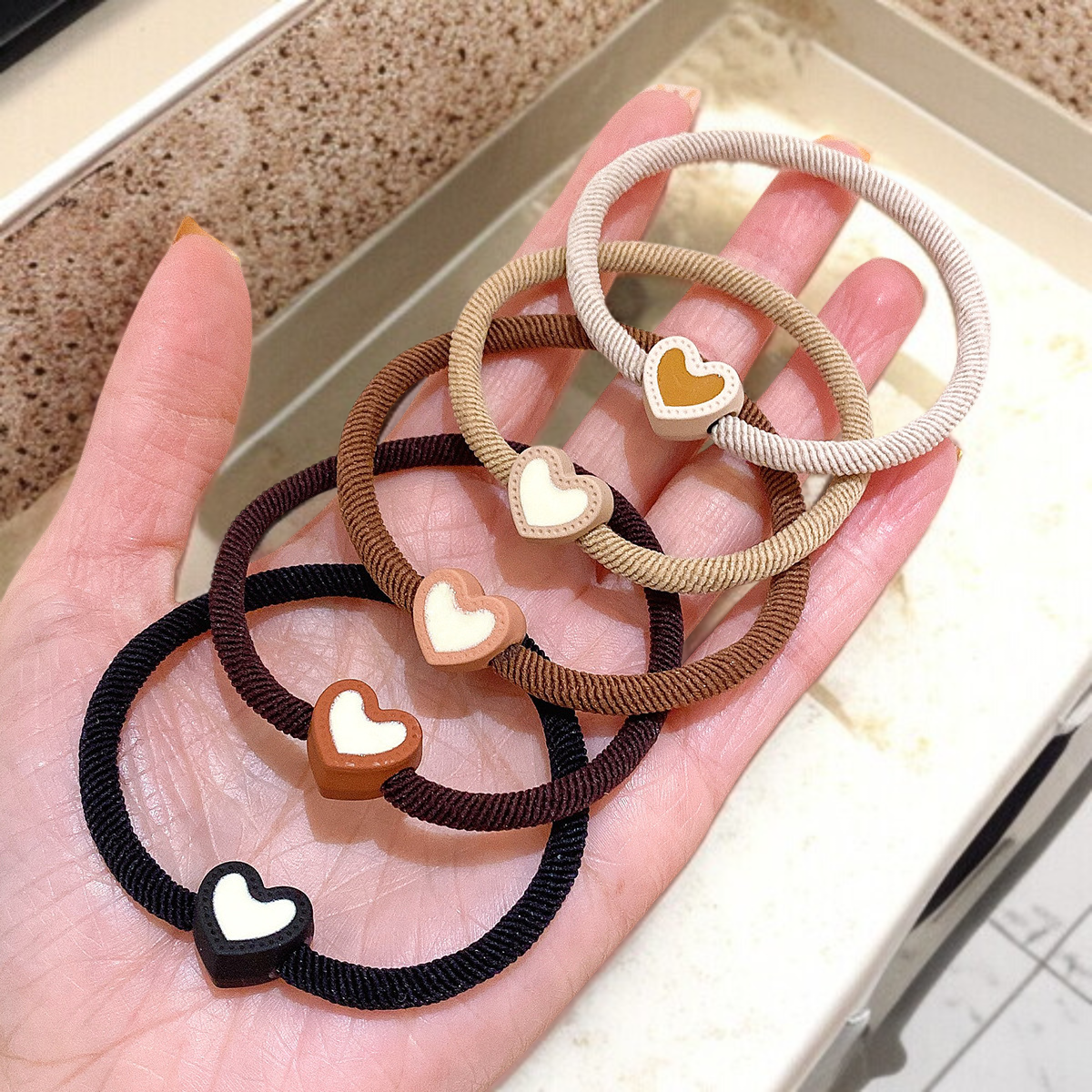 심플 고탄력 베이스 헤어끈