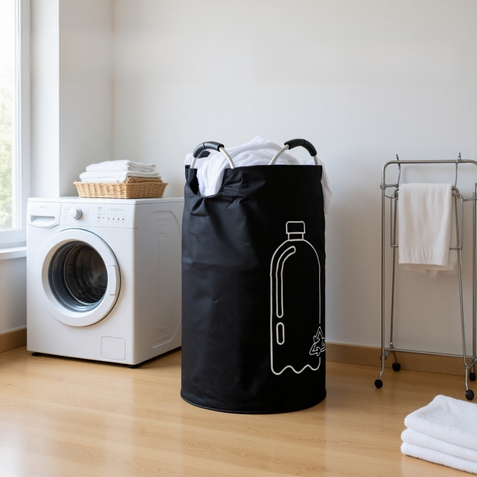 Foldable laundry basket