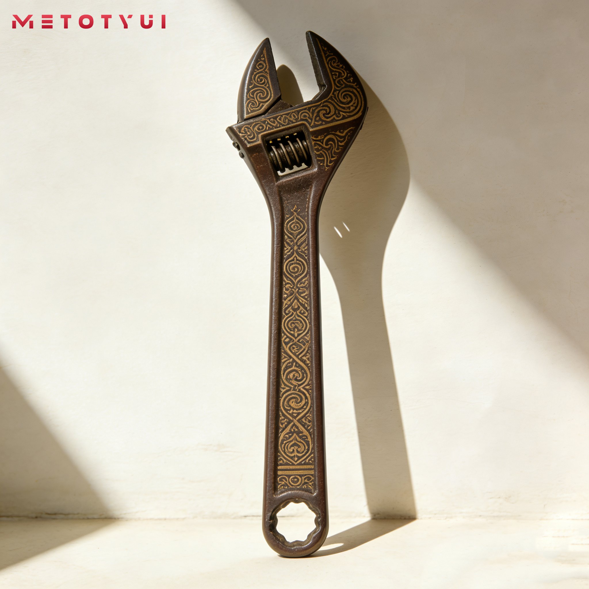 ประแจปรับได้สำหรับงานหนักเกรดอุตสาหกรรม ผลิตจากเหล็กกล้าคาร์บอนสูง