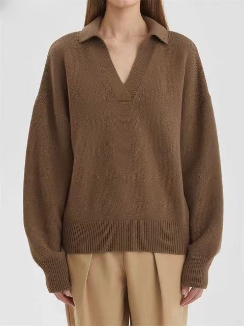 Suéter de punto casual para mujer