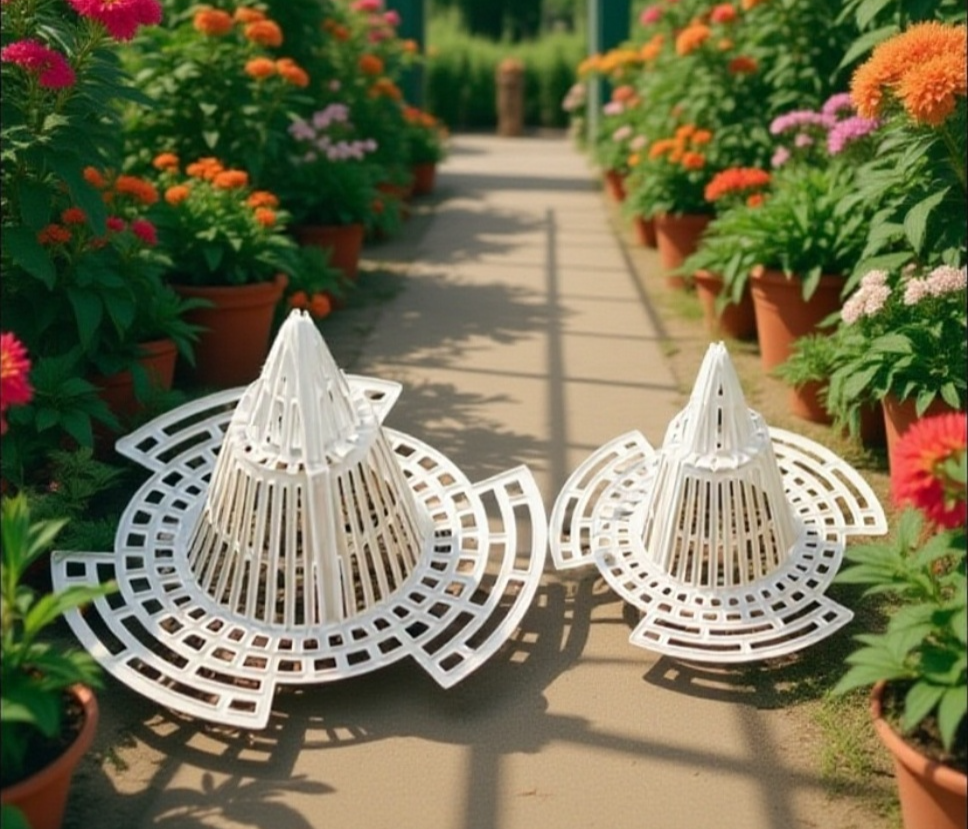 Almohadilla cónica transpirable para macetas