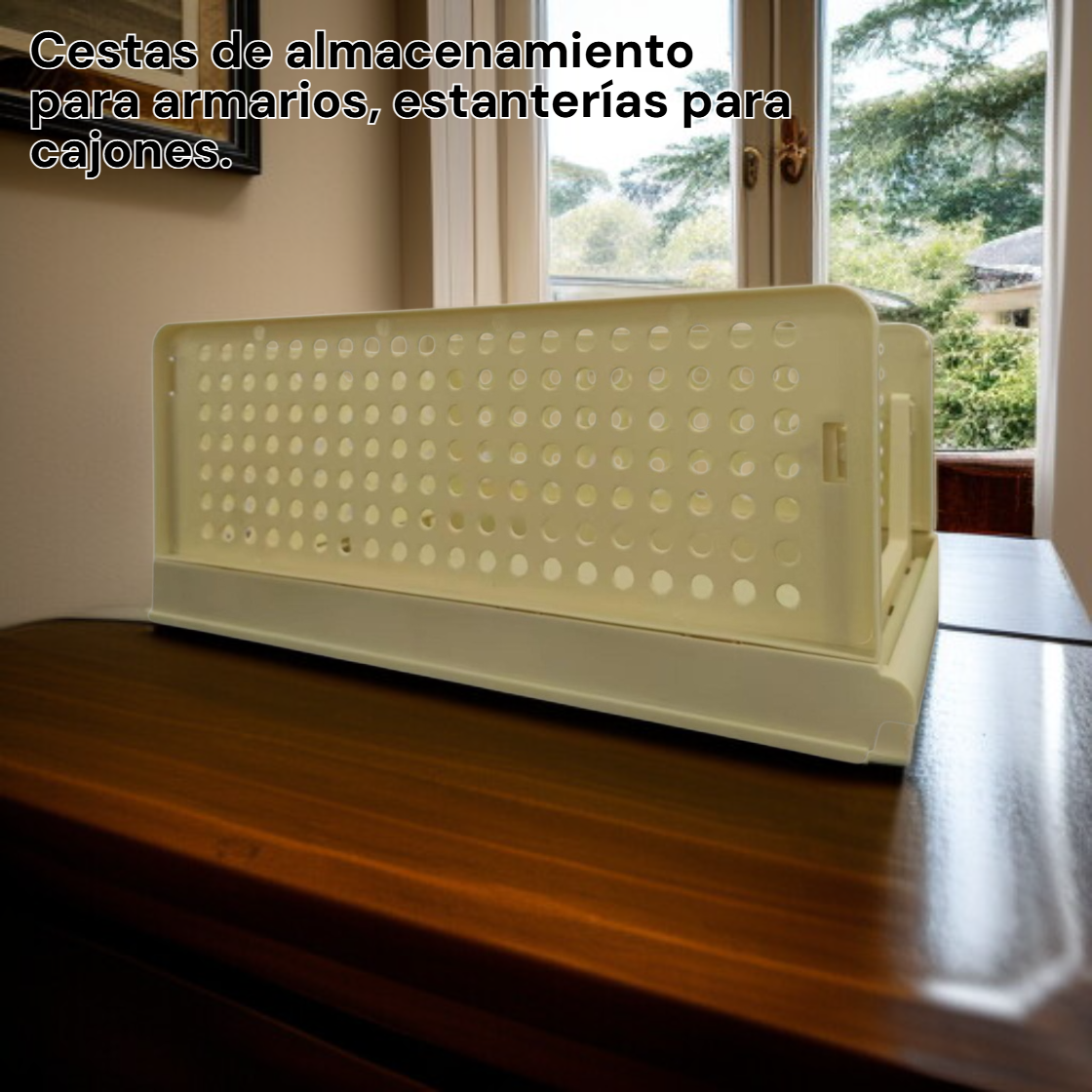 Estante organizador de cajones para armario