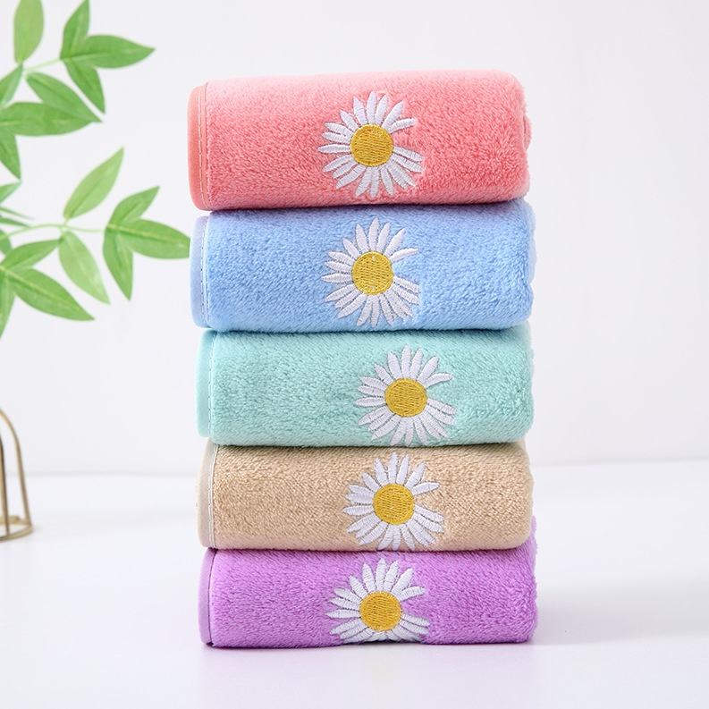 珊瑚絨毛巾速乾吸水柔軟面巾