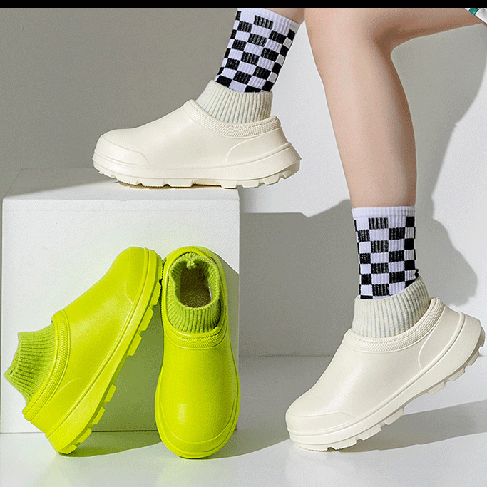 【Hervorragende Haftung】Wasserdichte rutschfeste Freizeitschuhe