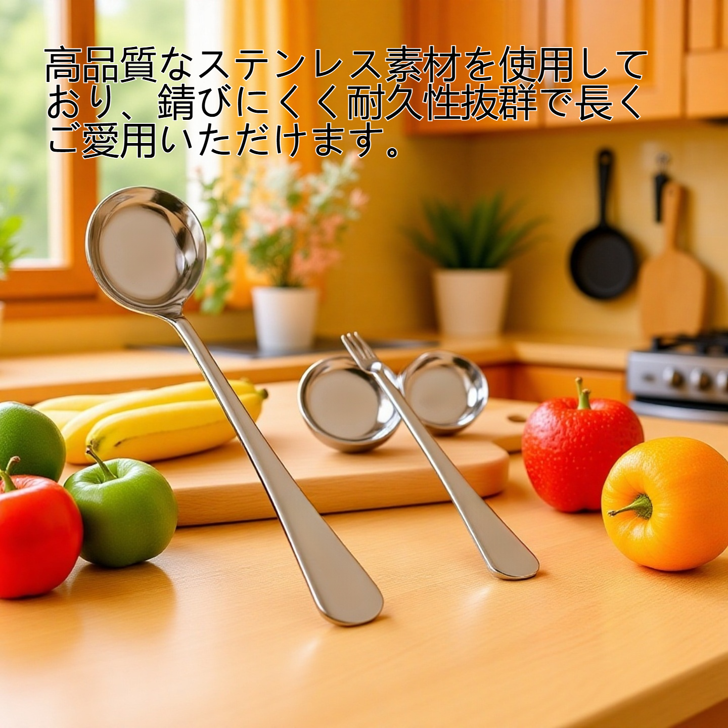 ステンレス製スプーン