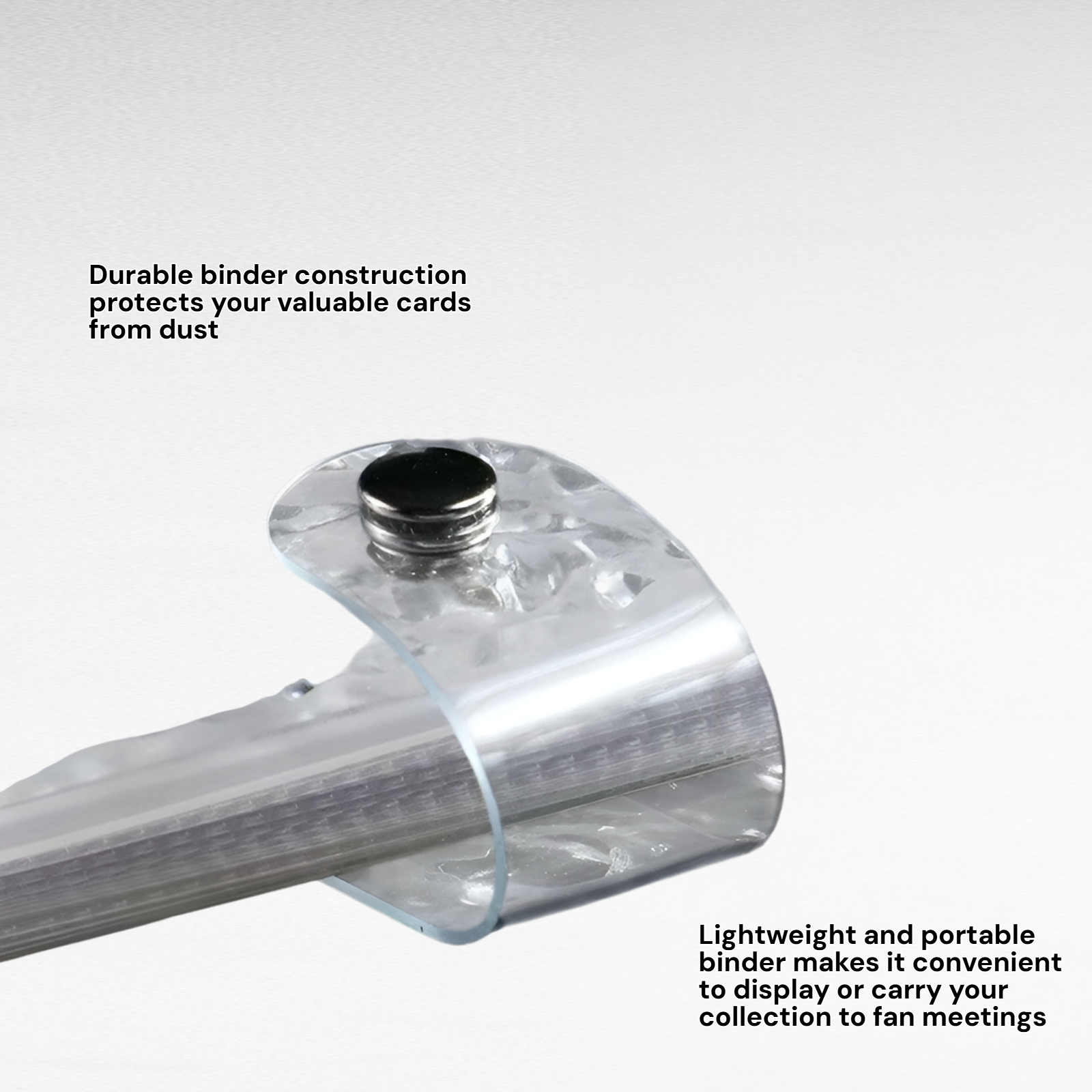 A5 Transparent Crystal Grid Card Binder for 3 Inch Idol Polaroid & Small Star Chase Cards