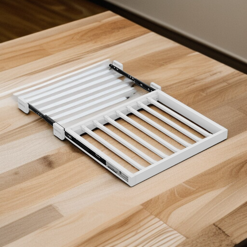 벽걸이 숨김 빨래 건조대