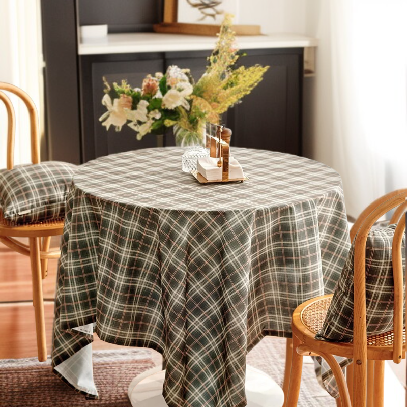 북유럽 스타일 패턴 테이블보