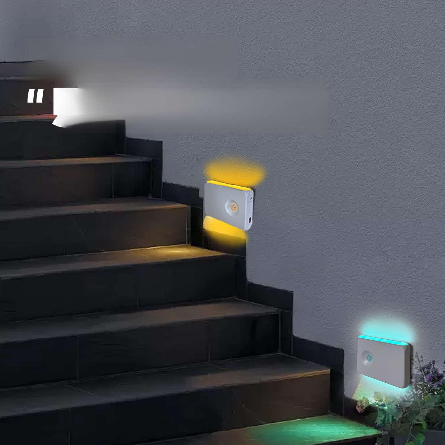 벽등 지능 감응 소야등 LED 적외선 충전 무선 자기 흡입