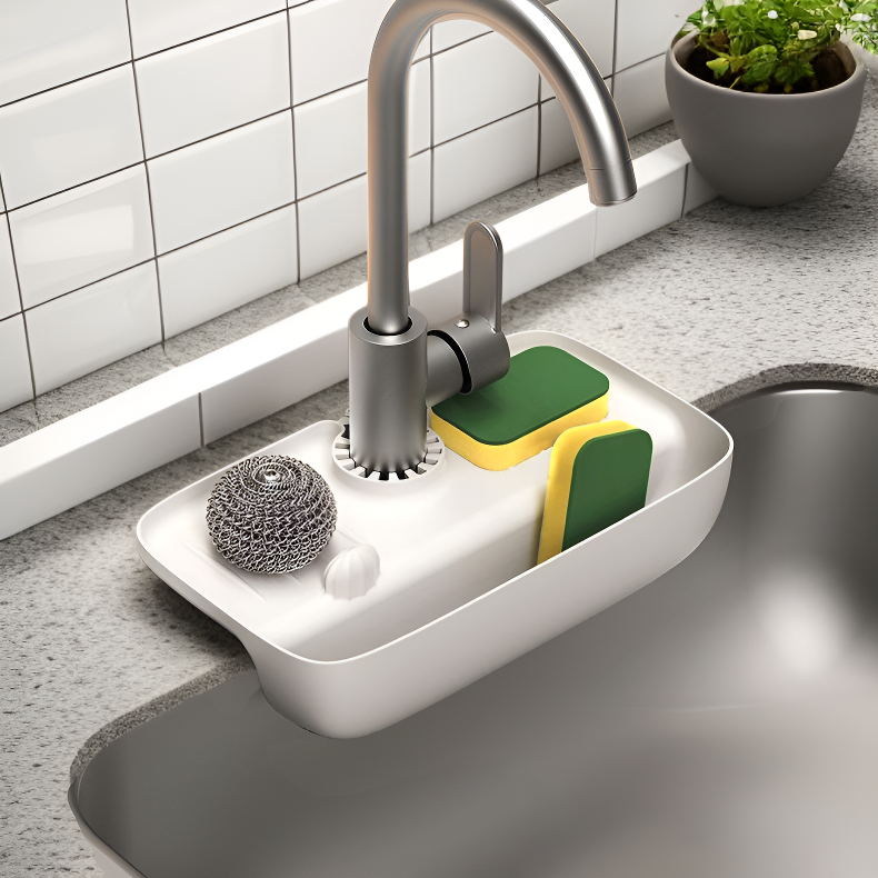 Multi-functional Kitchen Sink Cloth Organizer Shelf