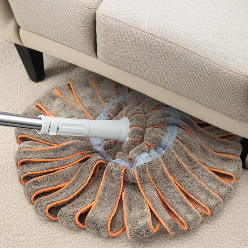 게으름뱅이 손빨래 셀프 짜임 산호 융털 밀대 흡수성 가정용 밀대 물걸레 축적 손빨래 행주