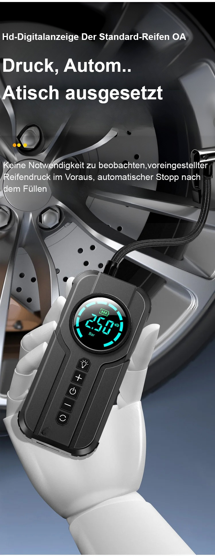 Geräuscharmer Luftkompressor für den Heimgebrauch