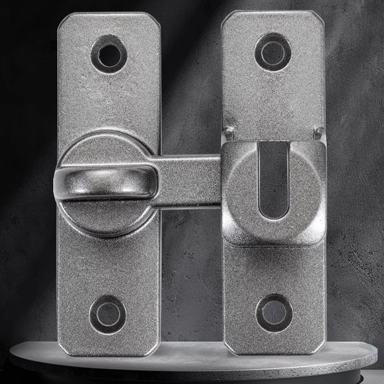 No-Drill Aluminum Alloy Door Lock Catch