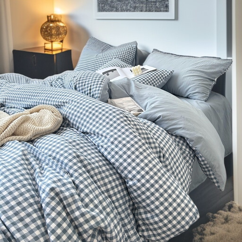 심플한 풍수 세면 침대 위 4개 세트