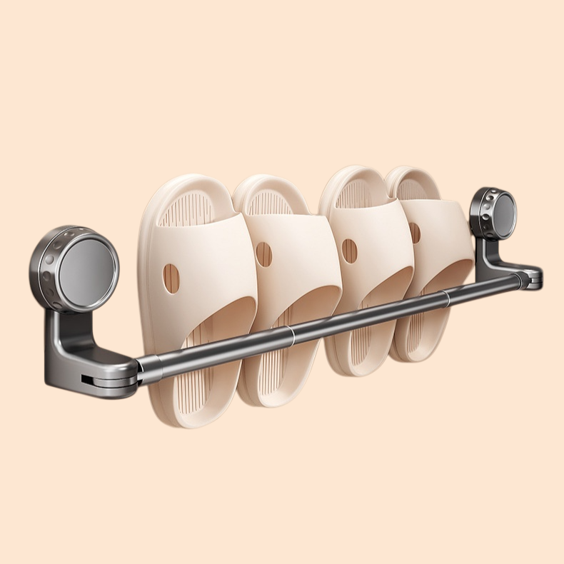  Rotatable and Extendable Suction Cup Towel Rack