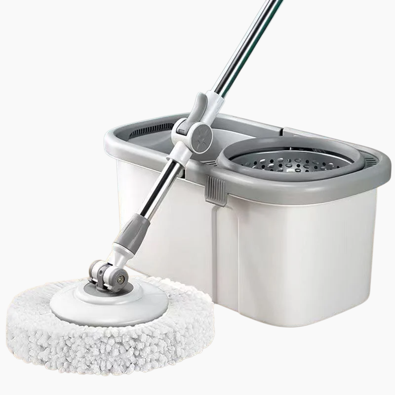 게으른 집에서는 자동 회전 걸레를 사용한다 손세탁 없이 깨끗이 닦고 두꺼워진 싱글 배럴 흡수식 끌기 도구