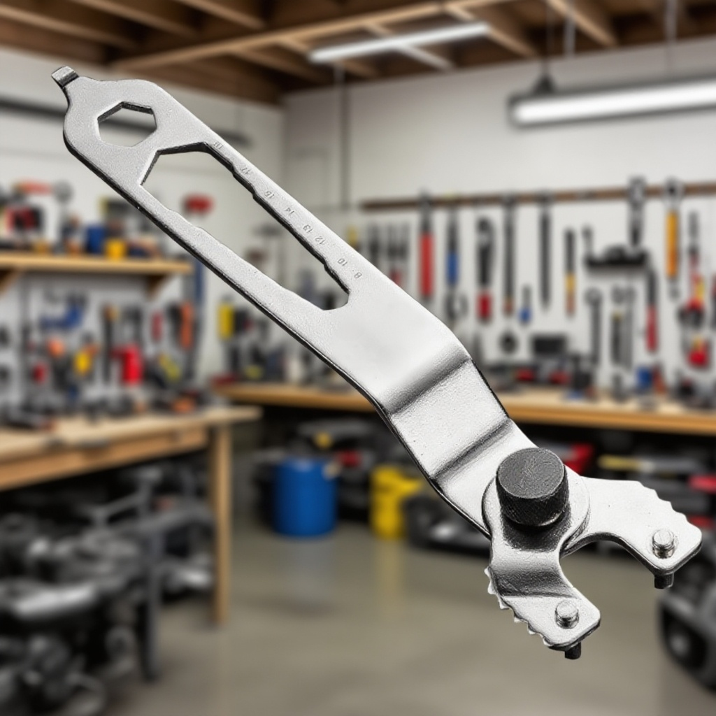 Twelve in one angle grinder wrench