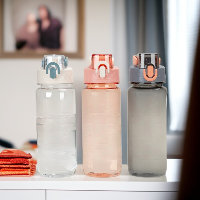 Cute Space Style Sports Water Cup for Girls Portable Summer Student Bottle