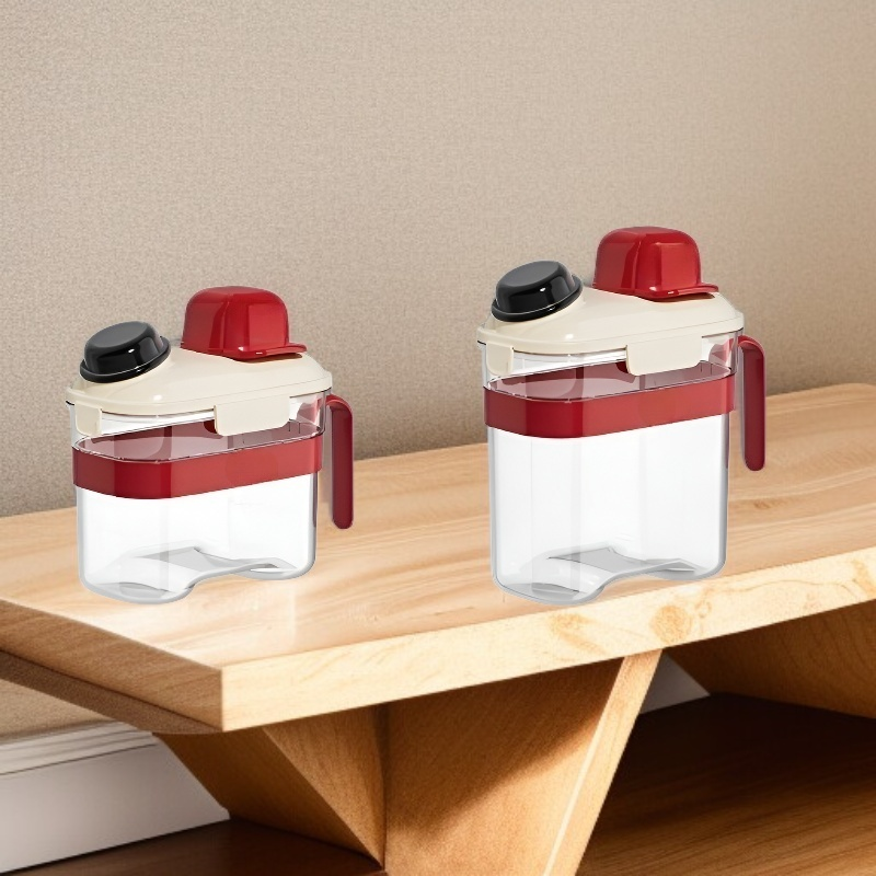 Kitchen moisture-proof transparent mixed grain sealed jar