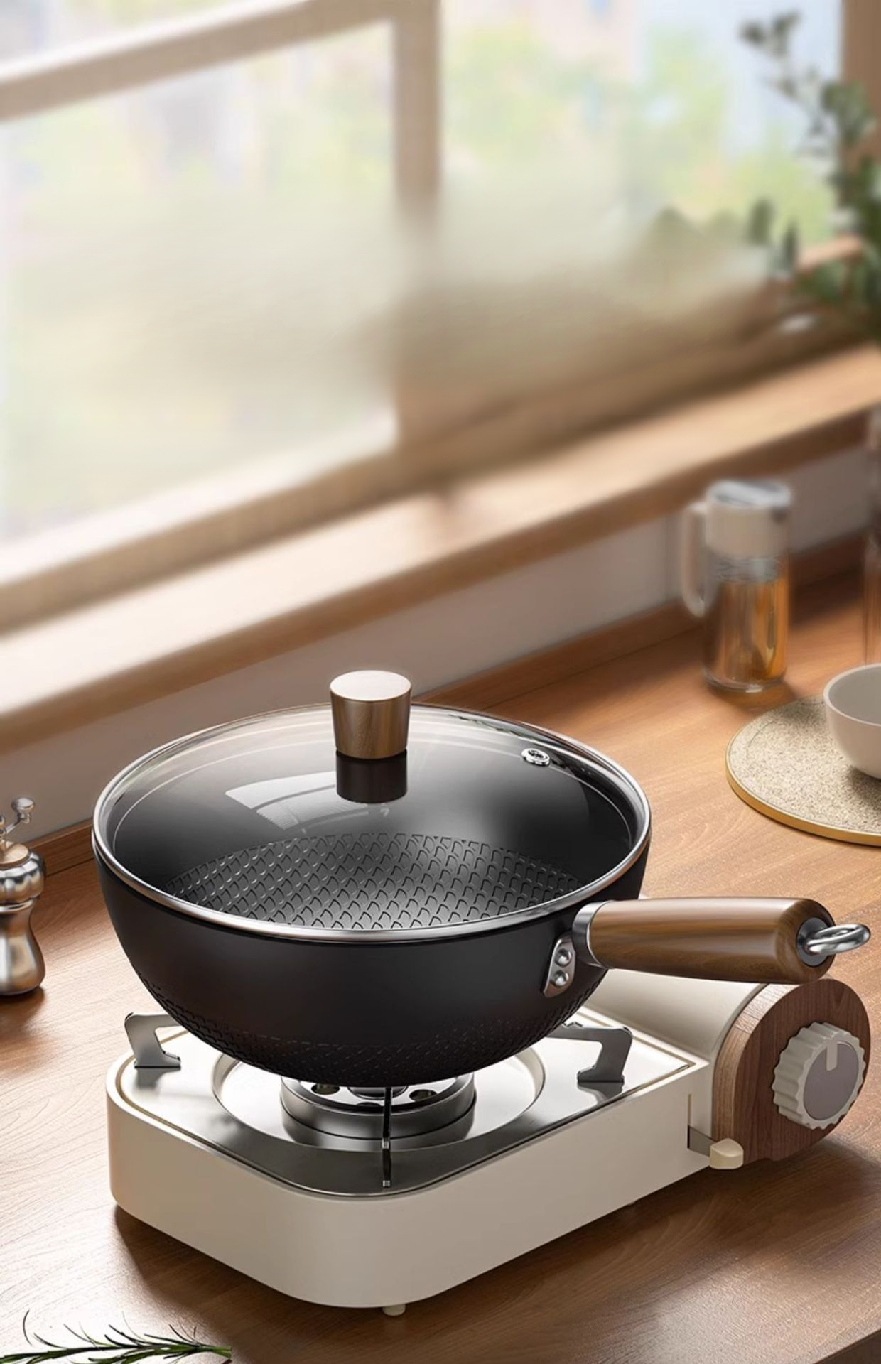 가정용 소형 프라이팬 디자인