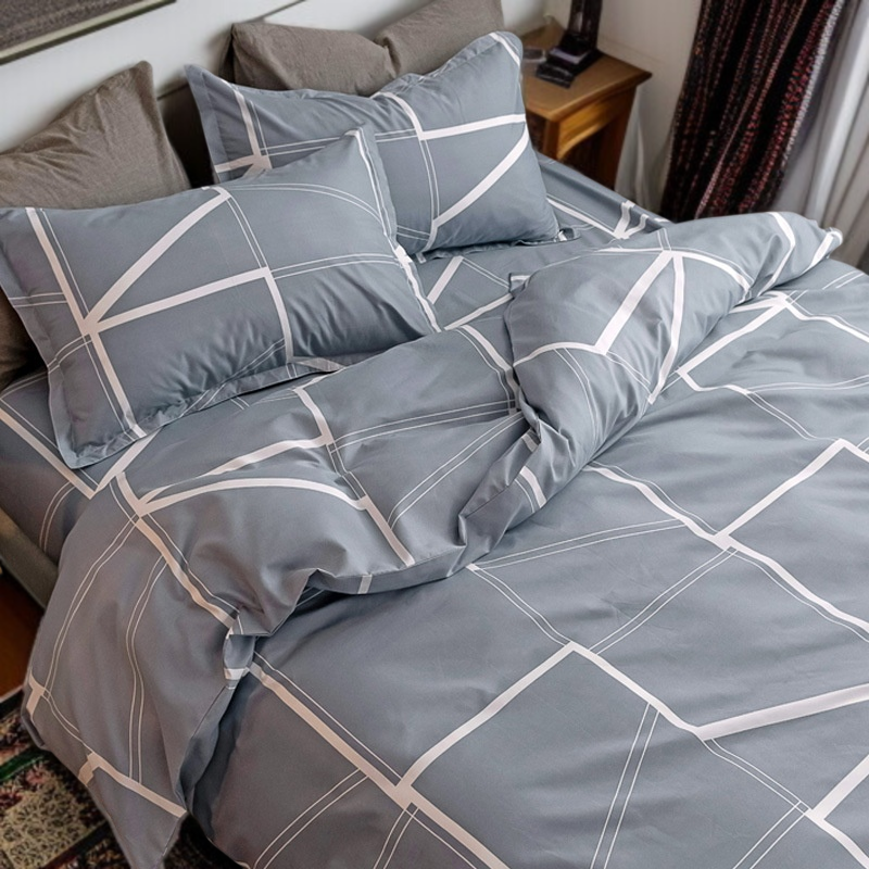 Autumn Quilt Cover Single Piece Three Piece Set Four Piece Set Student Dormitory Bedding