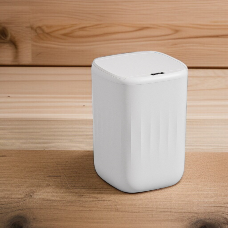 거실 휴지통 전자동 충전 감지 비접촉 휴지통 화장실 발차기 휴지통