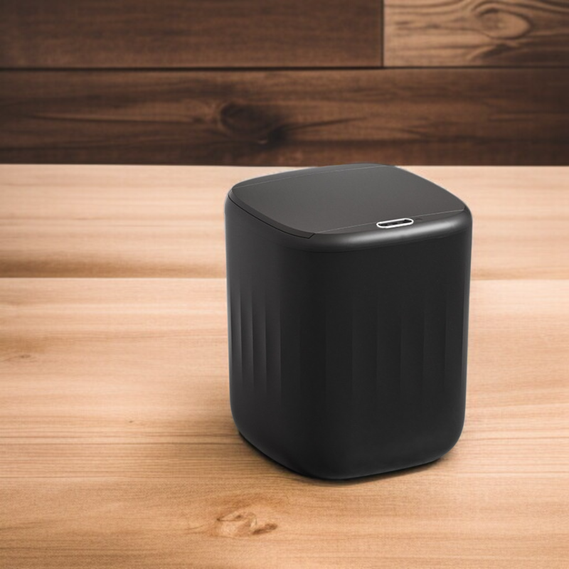 거실 휴지통 전자동 충전 감지 비접촉 휴지통 화장실 발차기 휴지통
