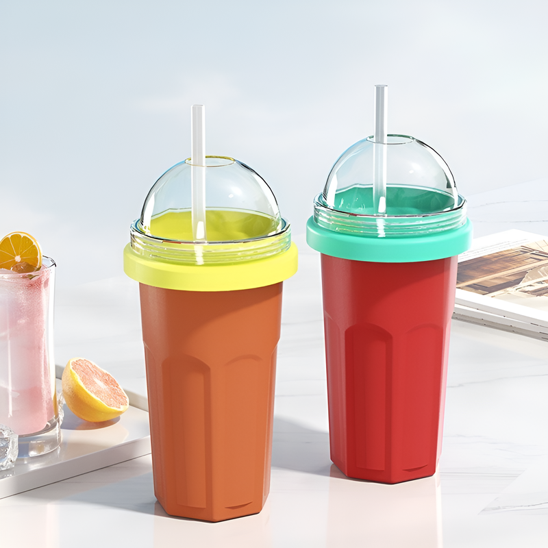 Tasse à presser alimentaire pour glace pilée facile