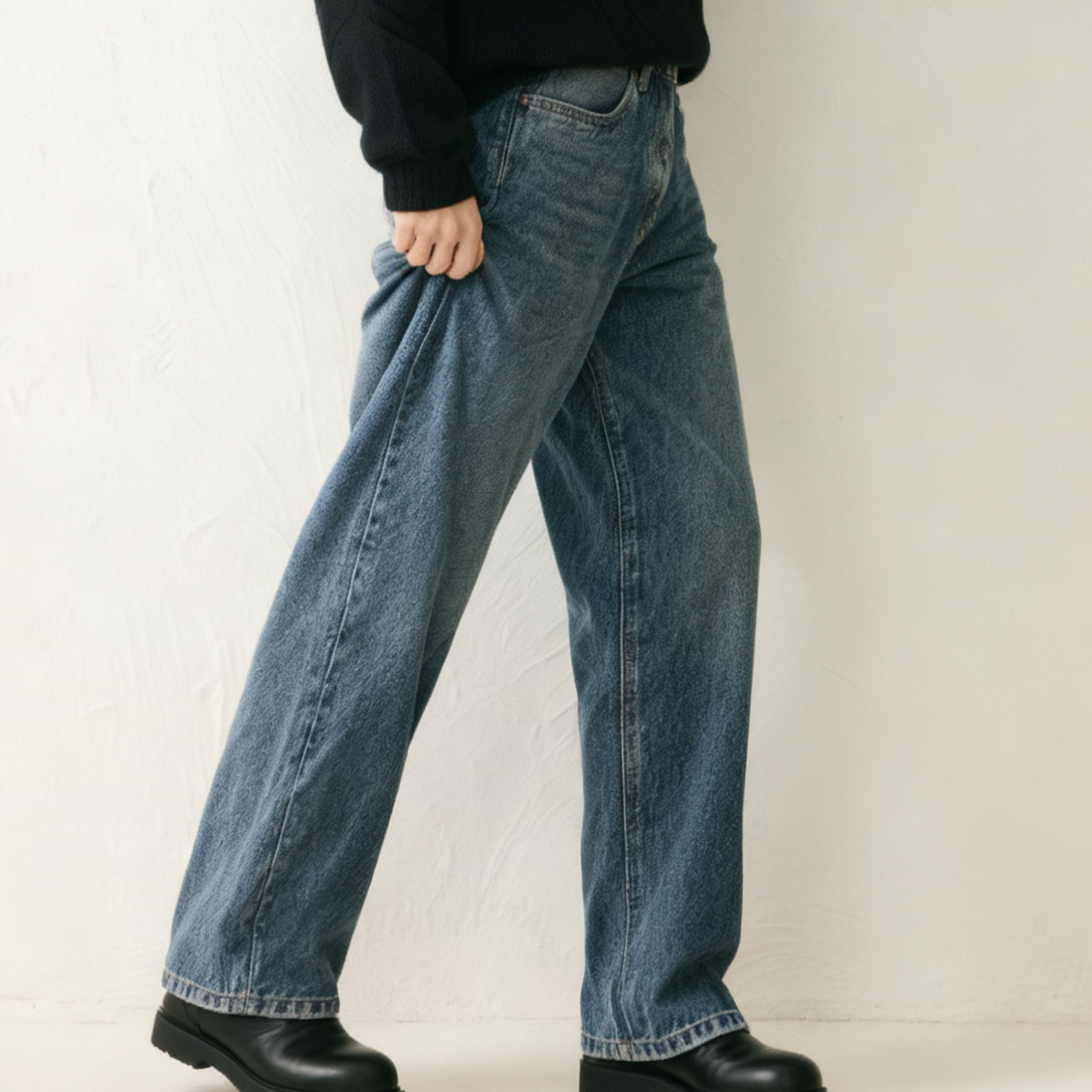 클래식 스트레이트 진 전체 모습