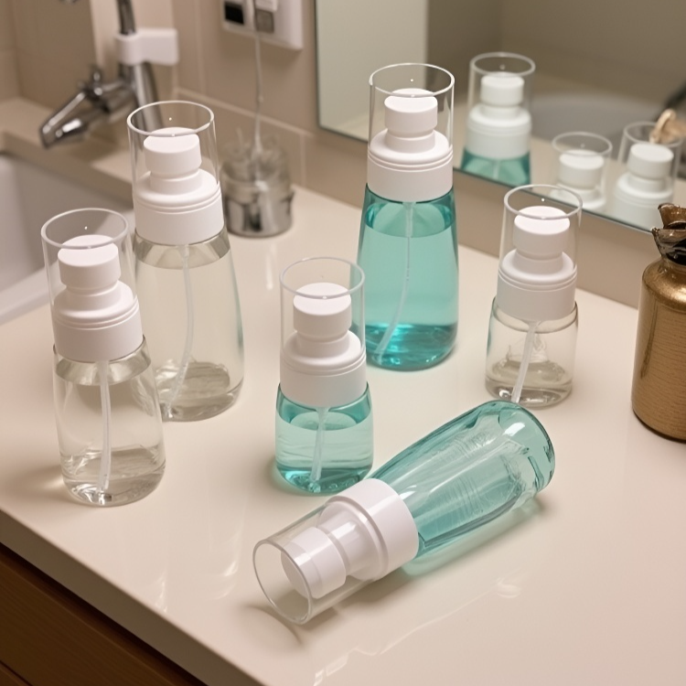 Portable mini alcohol spray bottle